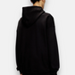 Sweat à capuche Diesel Noir de dos