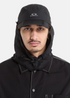 Casquette Homme Oakley Latitude Flex Field Cap noire avec logo central et visière incurvée