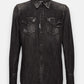 vue de face de la chemise dsquared2 noire