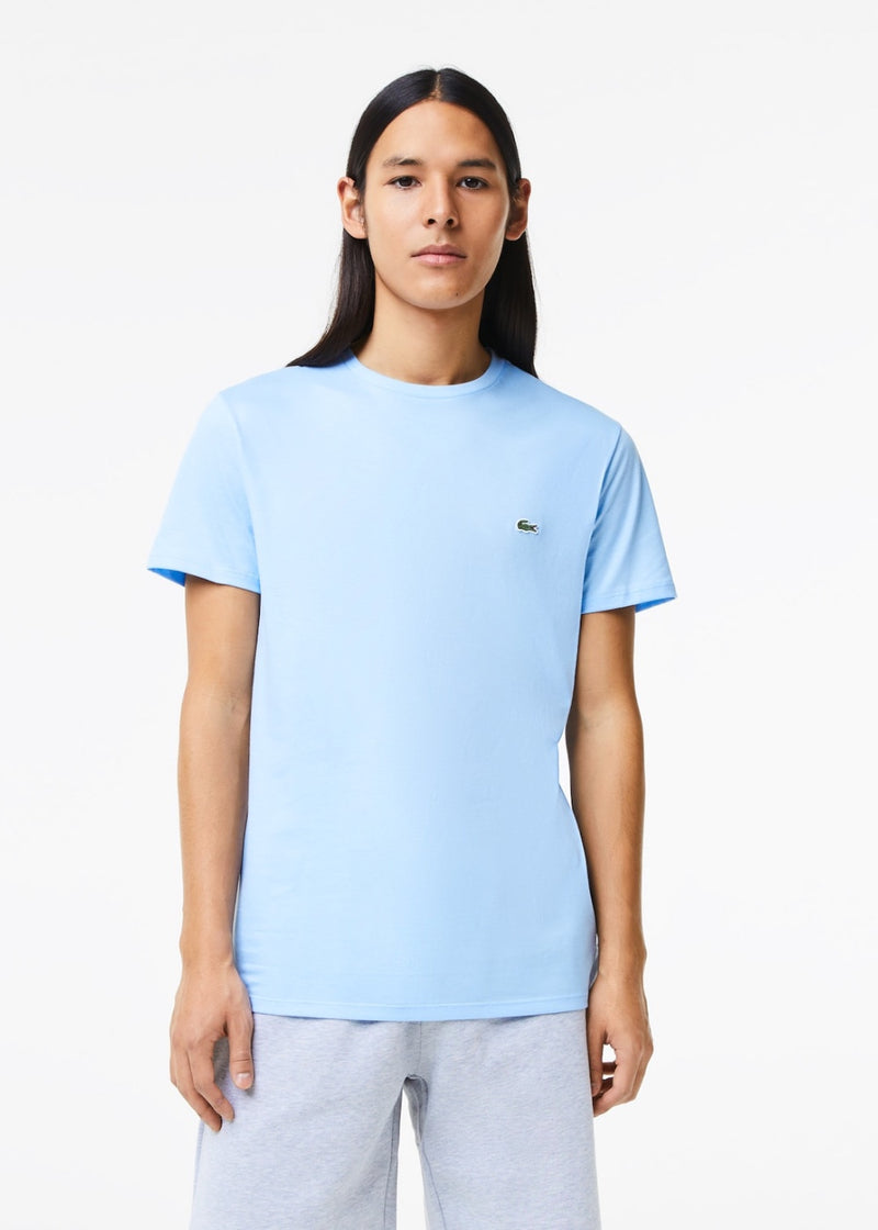 T-shirt Lacoste iconique bleu ciel
