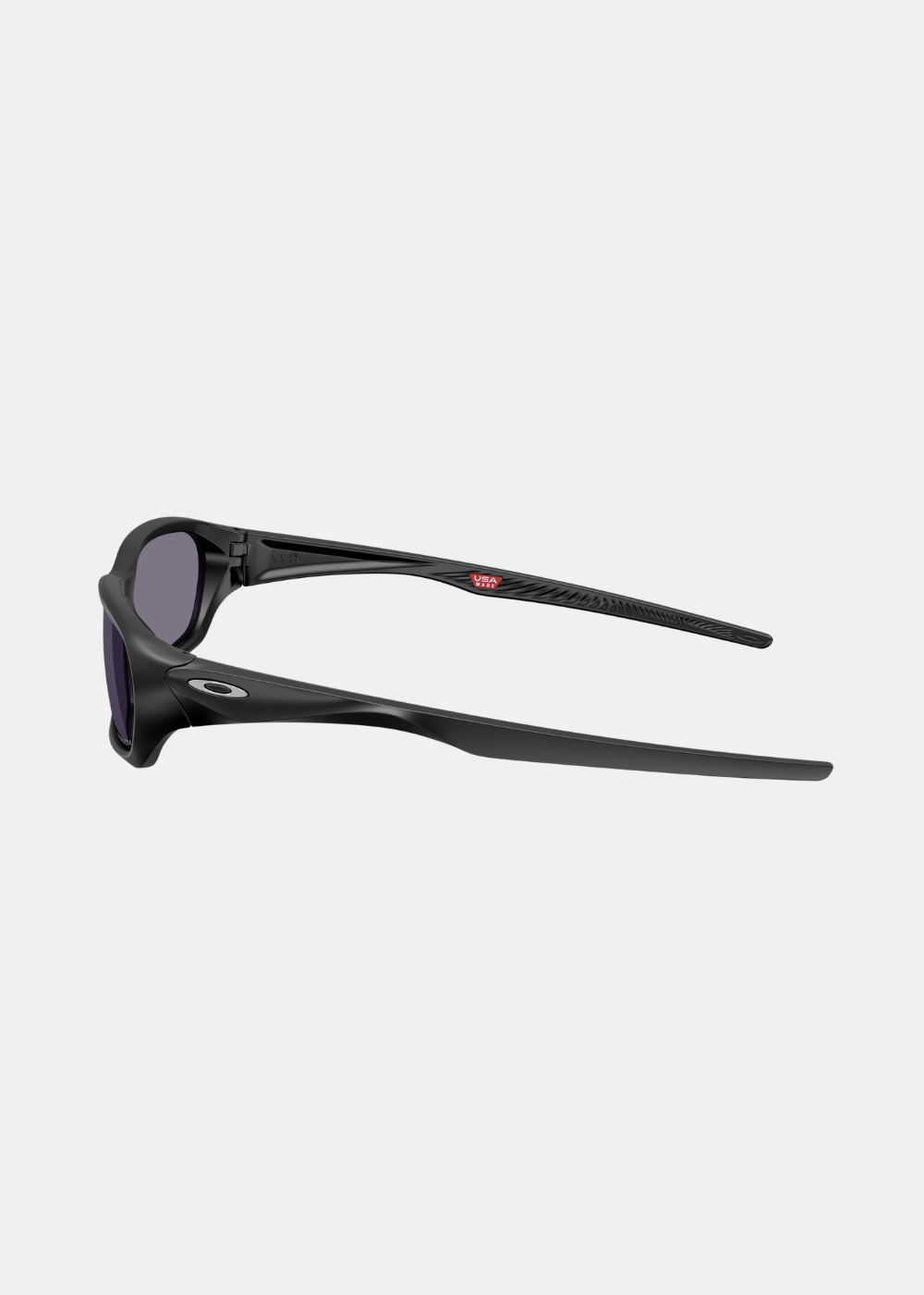 Lunettes de soleil Oakley Terraforma, monture noire mate avec profil ouvert, style branches