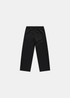 packshot face avant du du pantalon de survetement arte coloris noir
