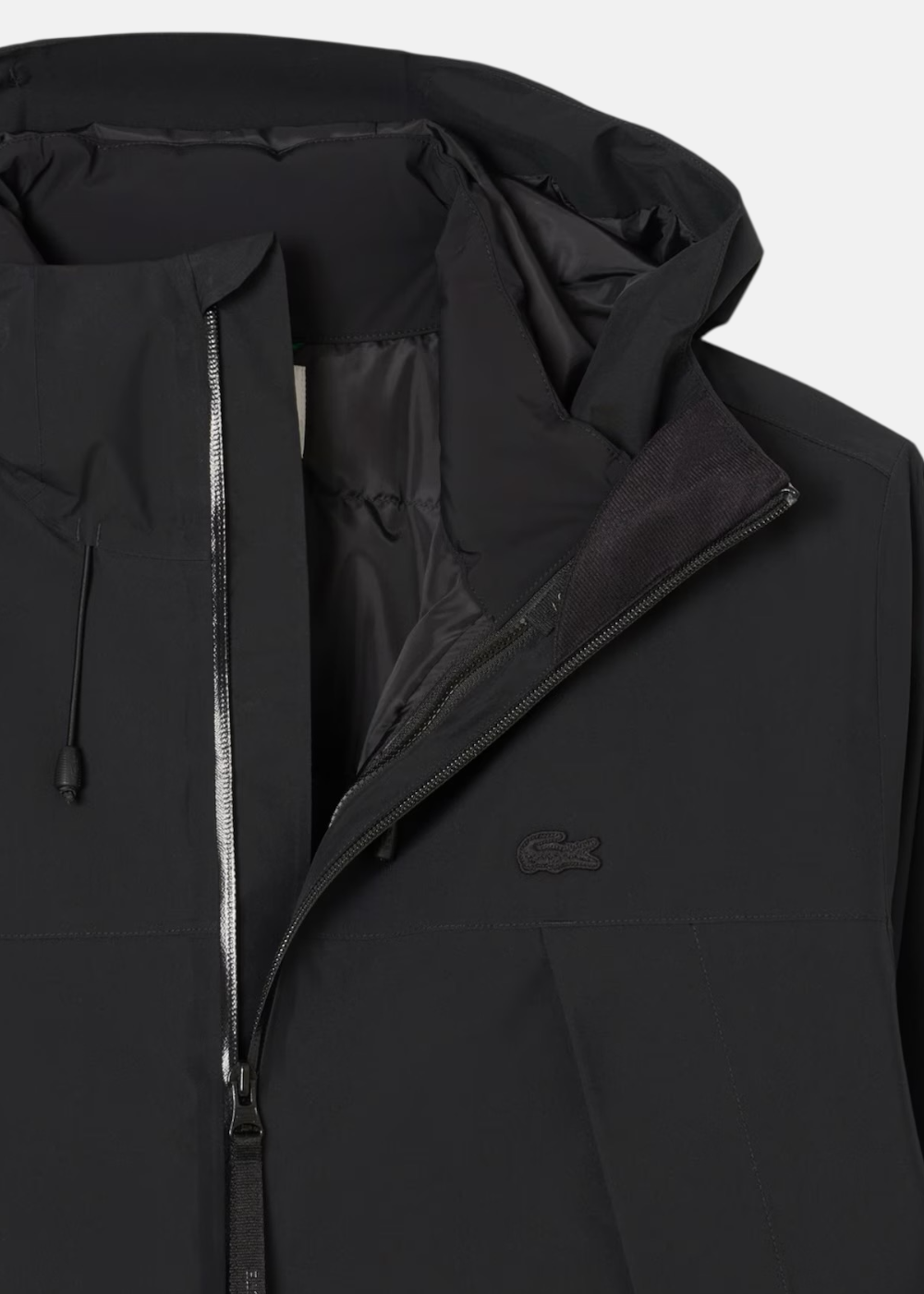 capuche ajustable veste lacoste imperméable
