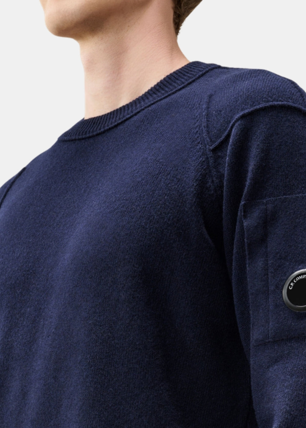 Pull en laine d'agneau - marine