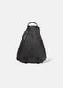 Sac bandoulière croisée Oakley Latitude CORDURA noir vue de face avec cordon élastique ajustable et logo Ellipse