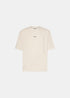 T-shirt beige Oakley Metal Rise avec logo Ellipse métallisé sur la poitrine.