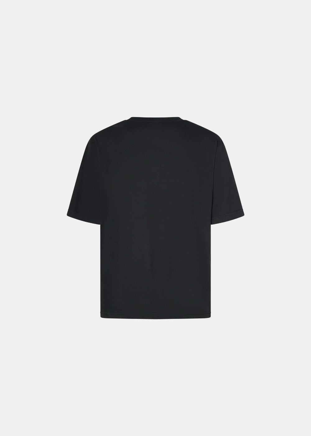Vue de dos du t-shirt Oakley Metal Rise noir montrant la coupe boxy.