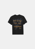 vue de dos sur fond blanc du tshirt gertrude spot noir 