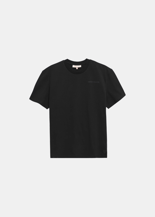 vue de face sur fond blanc du tshirt gertrude spot noir