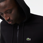 Sweat-shirt zippé à capuche - noir
