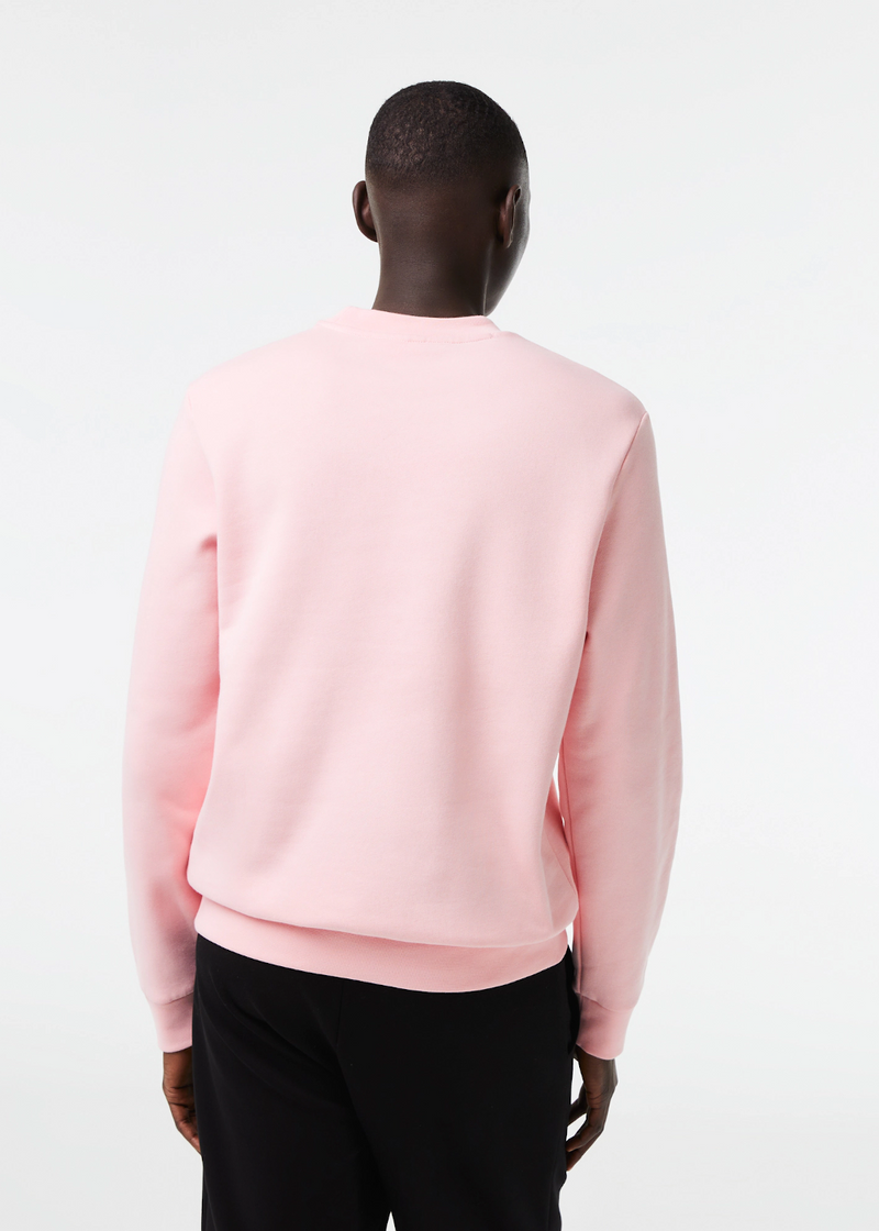 Sweat-shirt Lacoste iconique rose