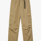 Pantalon cargo en nylon-  beige