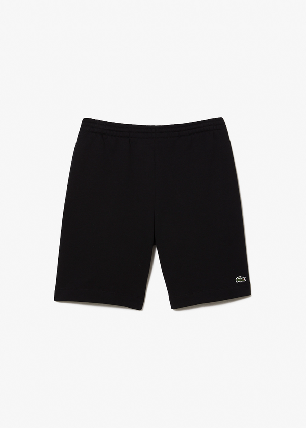 Short en molleton de coton - noir