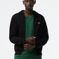 Sweat-shirt zippé à capuche - noir