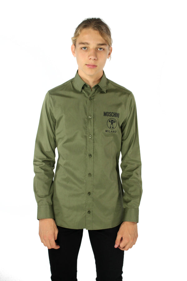 chemise près du corps moschino pour homme