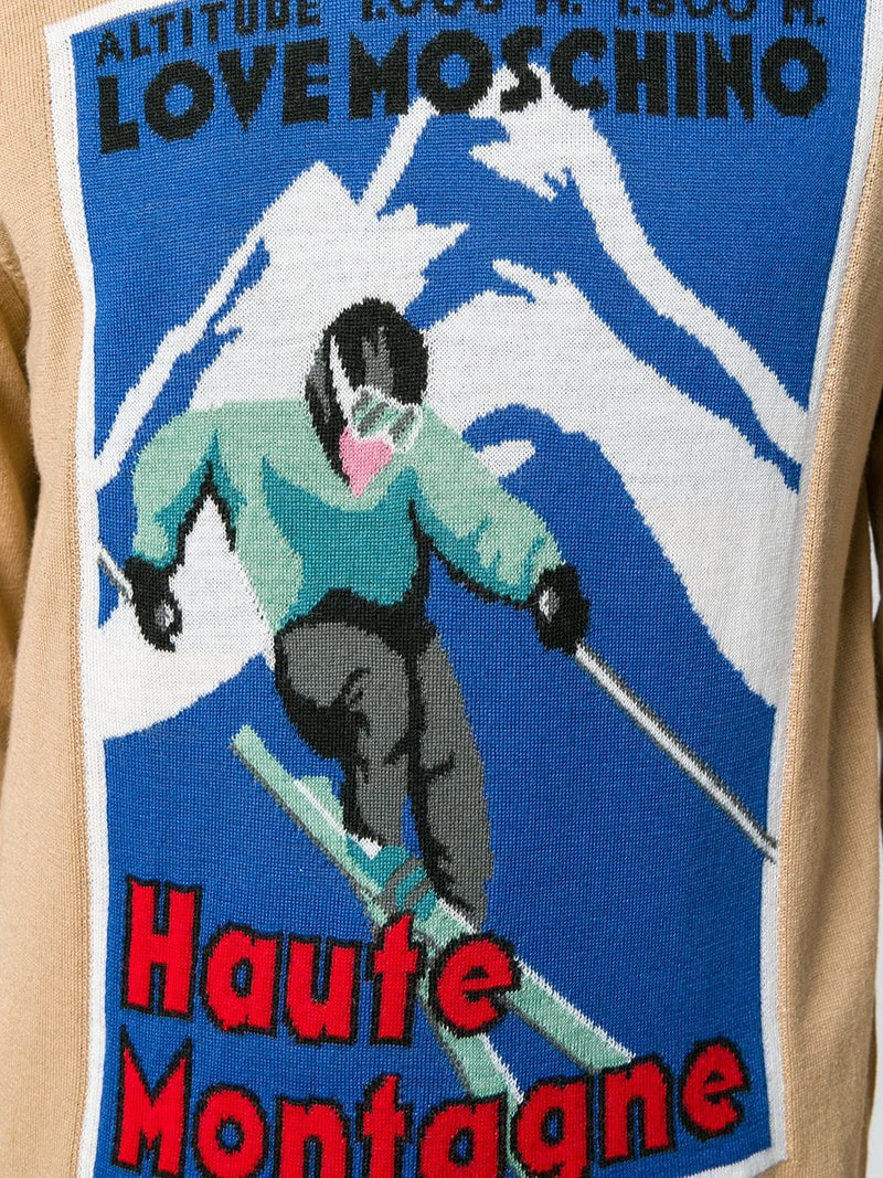 <transcy>Love Moschino high mountain sweater</transcy>