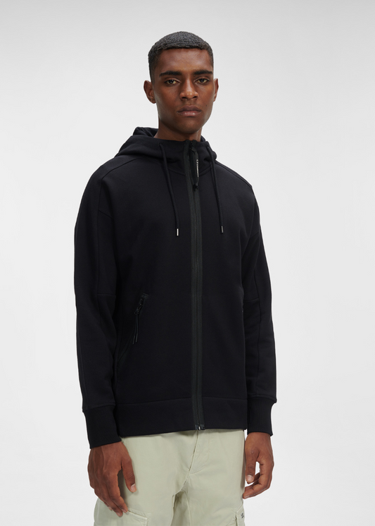 Sweat-shirt zippé goggle - noir